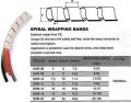 Svazovací špirála SWB-24 pro bandáž s průměrem 20-130mm, balení 10m