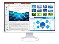 S FlexStand - LED monitor - 27" - 2560 x 1440 WQHD - IPS - 350 cd/m² - 1500:1 - 5 ms - HDMI, DisplayPort, USB-C - reproduktory - bílá