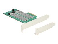 Řadič úložiště - M.2 Card - nízký profil - RAID 0, 1 - PCIe 2.0 x4