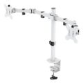 DELTACO GAM-040W, DUAL Držák na monitory13"-32" w