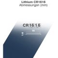 CAMELION Batérie LITHIUM gombíkové CR1616, 1ks