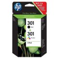 HP Cartridge No.301 Combopack Black+Color CR340EE