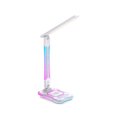 Stolní lampa GETI GTL106W s RGB podsvícením