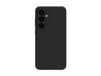 Zadní kryt pro mobilní telefon - plast, silikon - noční čerň - pro Samsung Galaxy S24 FE