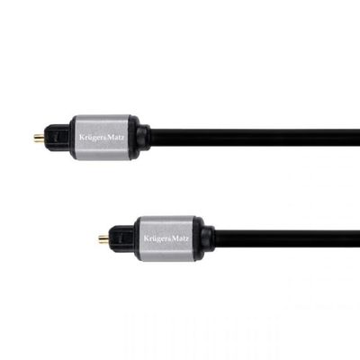 Kabel optický TOSLINK KRUGER & MATZ KM1219 Basic 0,5m