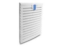 Delock - Filtr ventilátoru - s klipem, 254 x 254 x 47 mm - bílá/modrá