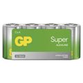 Baterie D (R20) alkalická GP Super 4ks / shrink