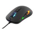 DELTACO GAM-029 GAMING, Myš, USB, černá