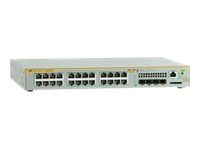 Přepínač - L3 - řízený - 24 x 10/100/1000 + 4 x SFP - desktop, Lze montovat do rozvaděče, pro připevnění na zeď