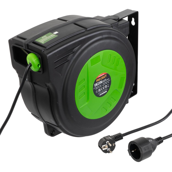 Prodlužovací kabel samonavíjecí PROCRAFT EK15N