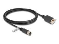 M12 Cable D-coded 4 pin female to RJ45 j