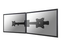Upevňovací komponent (příčka) - pro 2 LCD displeje - černá - velikost obrazovky: 10"-27"