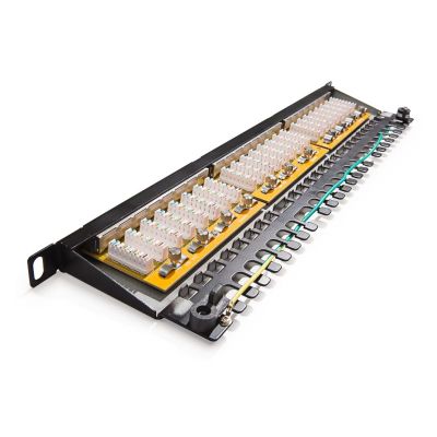 KELINE Patch panel KOMPAKT HD, kategorie 6, 24xRJ45