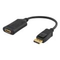 DELTACO Redukce DisplayPort na HDMI (DP-HDMI32)
