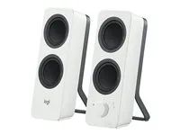 Reproduktory - pro PC - 2.0 kanál - bezdrátový - Bluetooth - 5 watt (celkem) - bílá
