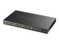 Přepínač - řízený - 44 x 10/100/1000 (PoE+) + 4 x kombinace Gigabit SFP + 2 x gigabitů SFP - Lze montovat do rozvaděče - PoE+ (375 W)