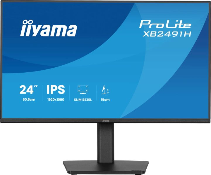 iiyama ProLite/XB2491H-B1/23,8"/IPS/FHD/120Hz/1ms/Černá/3R