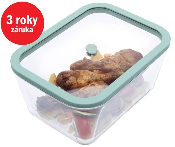 STATUS Viva skleněná vakuová dóza 2,6l 131107, mint
