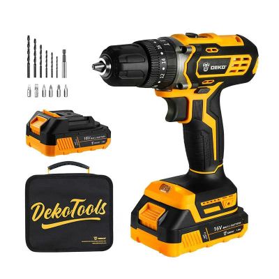 Akumulátorová/příklepová vrtačka Deko Tools DKCD16ID01-B5S2 16V