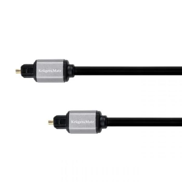 Kabel optický TOSLINK KRUGER & MATZ KM1223 Basic 2m
