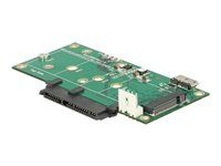 Řadič úložiště - mSATA, M.2 - M.2 Card / SATA 6Gb/s / mSATA - USB 3.1 (Gen 2)