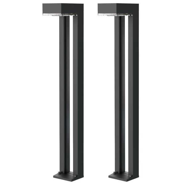 Venkovní solární LED světlo Viking SR07 - 2ks/1000 lm/IP54/2 režimy/teplá bílá
