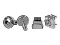 Pack of 50 Server Rack Screws (CABSCREWM5) - Šrouby a matice pro regál (balení 50) - pro P/N: RACK-21U-20-WALL-OA, RACK-24U-20-WALL-OA, RK12OD2, SHELF-2U-20-CENTER-V