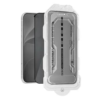 OBAL:ME Privacy 5D Tvrdené Sklo s Aplikátorom pre Apple iPhone 18 Pro Max Black