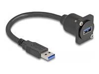 D-Type USB 5 Gbps Cable Type-A male to T
