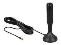 Anténa - Smart Home - 3 - 5 dBi - všesměrová - vnitřní / venkovní, upevnění magnetem - černá