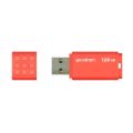 Flash disk GOODRAM USB 3.0 128GB bílo-oranžový