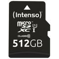 INTENSO Micro SDXC karta 512GB Class10, UHS-1