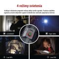 LED nabíjecí kovové svítidlo 300 lm, 700 mAh