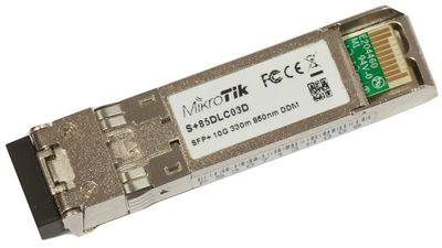 MikroTik SFP+ modul S+85DLC03D, MM, 300m, 10Gbit
