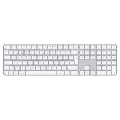 Apple Magic Keyboard Numeric Touch ID/Bezdrátová Bluetooth/CZ layout/Bílá