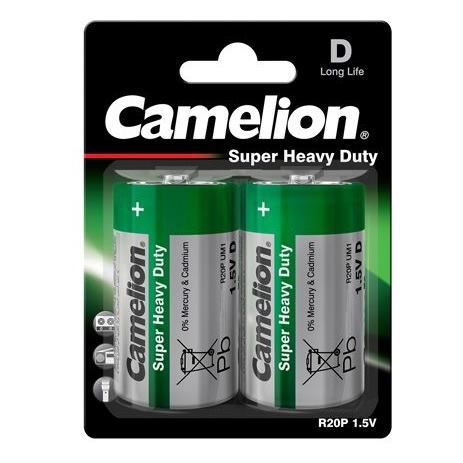 CAMELION Baterie SUPER HD zink-chlorid D 2ks R20 1