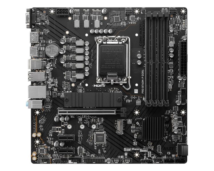 MSI PRO B760M-P DDR4/LGA 1700/mATX