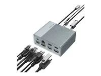 Dokovací stanice - USB-C - 2 x HDMI, 2 x DP - 1GbE