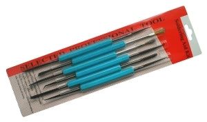 Sada háčků, kartáčků, jehel TIPA ZD-151 6 ks