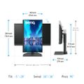 BENQ SW272QN, LED Monitor, 27" QHD