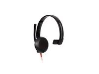 Blackwire 5200 series - náhlavní souprava - náhlavní - kabelové - 3.5 mm jack, USB-C - černá - certifikováno pro Microsoft Teams, Certified for Skype for Business, Cisco Jabber Certified, certifikováno Avaya, Works With Chromebook Certified, certifikováno pro Zoom, certifikováno UC