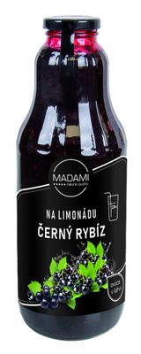 Černý rybíz 1 000 ml: ovoce na limonádu