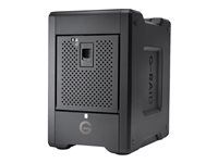 Pole pevných disků - 80 TB - 4 zásuvky - HDD 20 TB x 4 - Thunderbolt 3, USB 3.1 Gen 2 (externí)