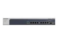 NETGEAR XS508Mv2 - Prepínac - podnik - nerízený - 8 x 100/1000/2.5G/5G/10GBase-T - desktop, pro pripevnení na zed