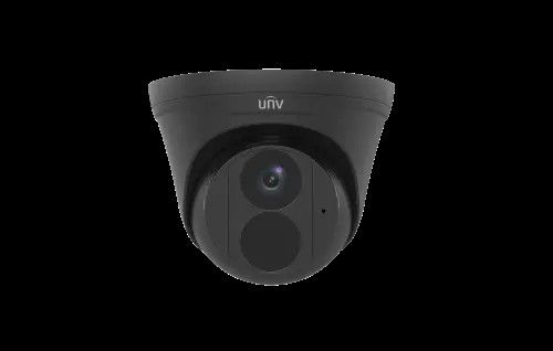 Uniview IPC3615LE-ADF28K-H-BLACK, 5MPx turret, 110°, Smart IR 30 m, analýza člověk/vozidlo
