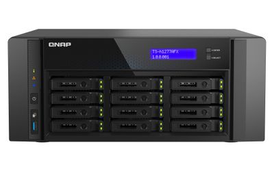 QNAP TS-h1277AFX-R7-32G (Ryzen 7 5,5GHz, ZFS, 32GB DDR5 ECC RAM, 12x 2,5" SATA, 2x 2,5GbE, 2x 10GbE)