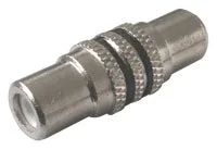 Spojka CINCH kabel/ 1xzdierka-1xzdierka kov
