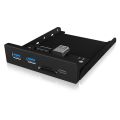 RAIDSONIC ICY BOX IB-HUB1417-i3, Predný panel 3,5"
