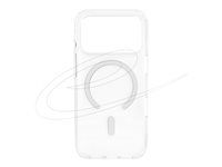 Delock - Ochranný kryt pro mobilní telefon - kompatibilita s MagSafe - termoplastický polyuretan (TPU), polykarbonát (PC) - pruhledná, ciste bílá, bílá - pro Apple iPhone 17 Pro