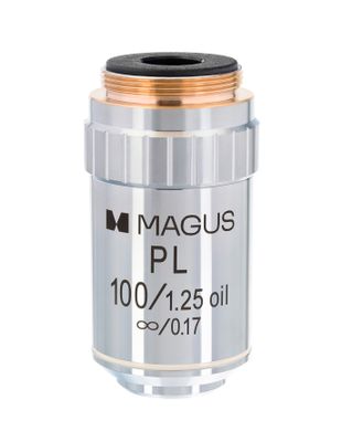 Rovinný objektiv s korekcí na nekonečno MAGUS MP100 OIL 100x/1,25 ∞/0,17